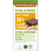 Chocolat noir cajou caramelisee 76% de cacao