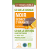 Chocolat noir ecorces orange 65% de cacao