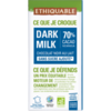 Dark Milk 70% Chocolat noir au lait bio équitable