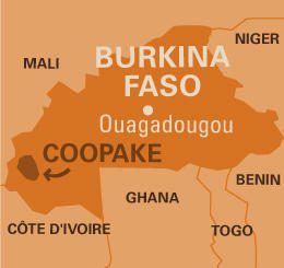 CARTE COOPAKE BURKINA FASO