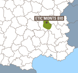 carte Etic'Monts bio