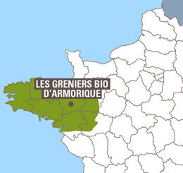 les greniers bio d'armorique carte