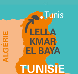 carte Lella Kmar El Baya Tunisie