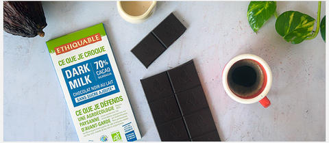 Chocolat noir au lait dark milk Chocolat noir au lait dark milk