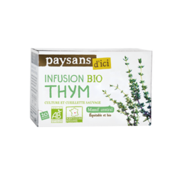 paysans d ici infusion thym equitable en france bio