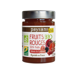 confiture fruits rouges bio equitable paysans d ici france