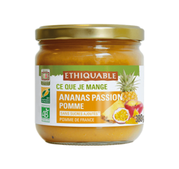 purée ananas passion équitable bio ethiquable