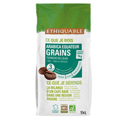 arabica café grain équateur ethiquable bio equitable