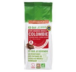café arabica colombie moulu ethiquable bio équitable