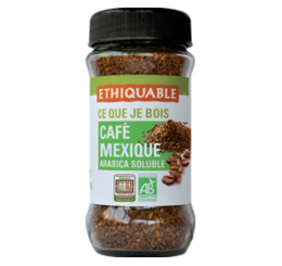 café Mexique soluble équitable bio ethiquable majomut 