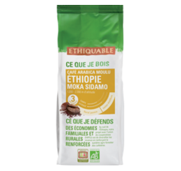 café arabica Ethiopie moka sidamo ethiquable bio commerce équitable