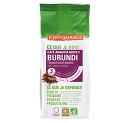 café arabica Burundi moulu ethiquable bio équitable