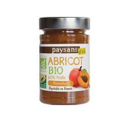 confiture abricot bio equitable france paysandici