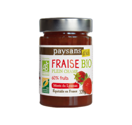 confiture fraise bio equitable france paysandici