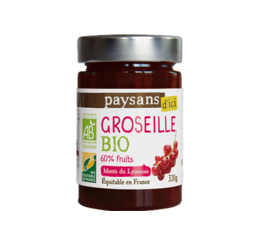confiture groseille bio equitable france paysandic