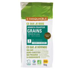 arabica café grains Equateur ethiquable bio equitable