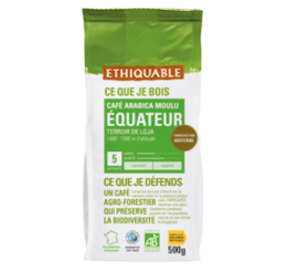 arabica café moulu Equateur ethiquable bio equitable