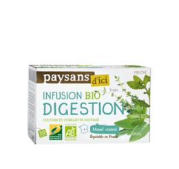 paysans d'ci infusion digestion bio équitable en France