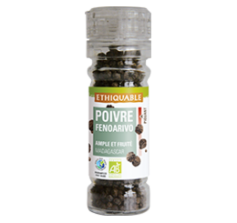 Poivre noir Fenoarivo Madagascar bio équitable ethiquable