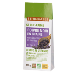 pivre noir en grains ethiquable bio équitable