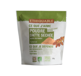 ethiquable poudre de datte equitable bio
