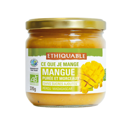 puree mangue morceaux equitable bio ethiquable