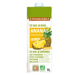 pur jus ananas ethiquable bio équitable