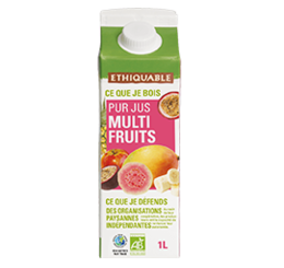 pur jus multi fruits ethiquable bio équitable