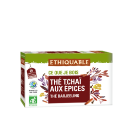 thé chai aux épices ethiquable bio commerce équitable