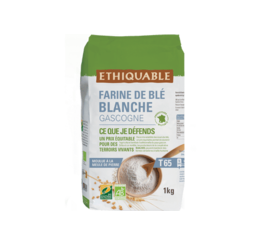 Farine blé blanche T65 France équitable et bio