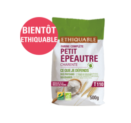farine petit épeautre complète charente ethiquable équitable bio france 