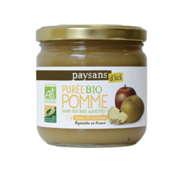 france puree pomme bio equitable paysans d ici