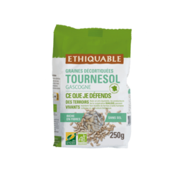 Graines de tournesol décortiquées France équitable et bio