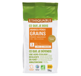 arabica café grains Pérou ethiquable bio equitable