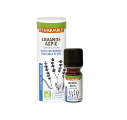 huile-essentielle - lavande aspic -equitable-bio-ethiquable