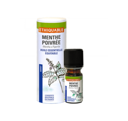 huile-essentielle - menthe poivrée - equitable-bio-ethiquable