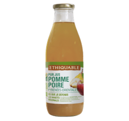 Pur jus pomme poire France équitable bio