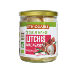 bocal verre litchi ethiquable bio équitable