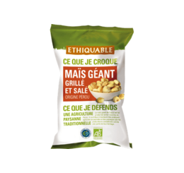 Maïs géant grillé et salé équitable bio