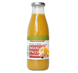 mangue passion pur jus bio equitable ethiquable