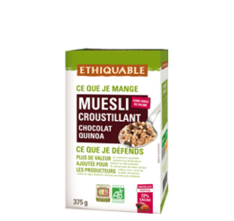 muesli chocolat bio équitable ethiquable