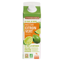 nectar citron vert ethiquable équitable bio