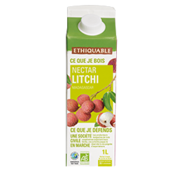 nectar litchi bio équitable ethiquable