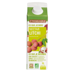 nectar litchi ethiquable bio équitable