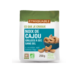 noix de cajou sans sel ethiquable équitable bio