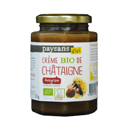 creme de chataigne paysans d ici ethiquable