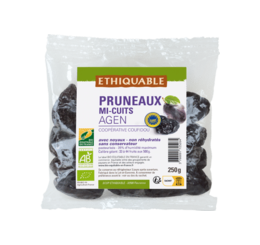 Pruneaux d'Agen France équitable et bio