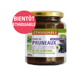 purée pruneaux lot et garonne ethiquable équitable bio france 