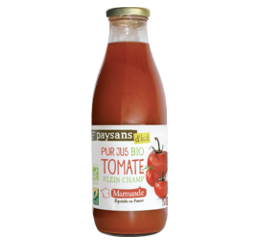 pur jus tomate paysans d ici équitable en farnce bio