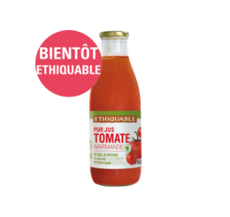 Pur jus tomate Marmande ethiquable équitable bio france 